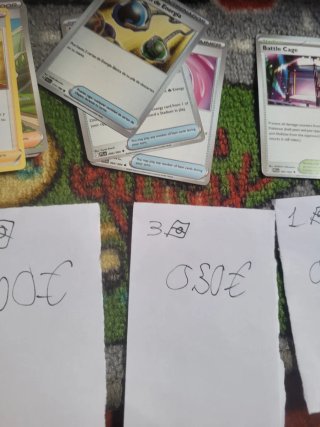 Lote Cartas Pokémon Falsas