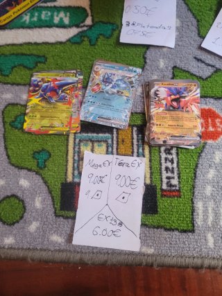 Lote Cartas Pokémon Falsas
