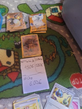 Lote Cartas Pokémon Falsas