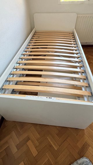 Cama nido SLÄKT Ikea blanca 90x200cm
