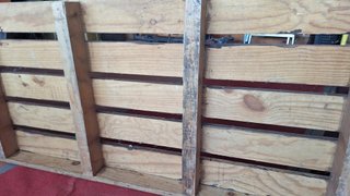 Tarima de madera 2.5m
