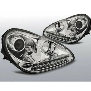 Faros Xenon para Porsche Cayenne de 2002 a 2007 Cr