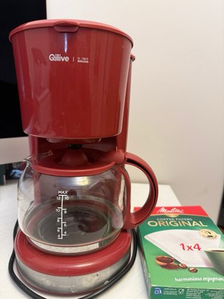 Cafetera Qilive Q.5823 Roja