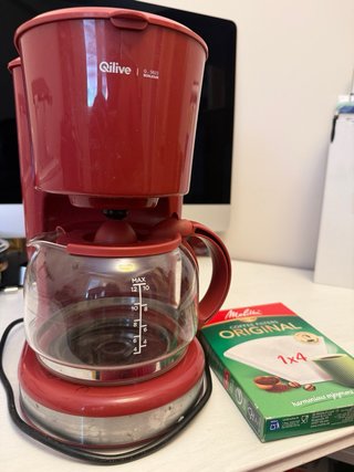 Cafetera Qilive Q.5823 Roja