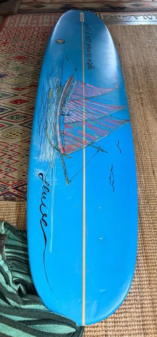 Tabla de surf Longboard azul