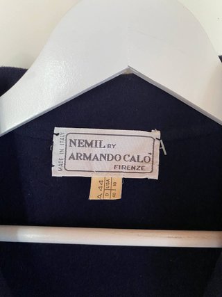 Chaqueta Nemil Armando Calò Firenze Vintage Azul