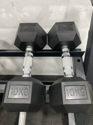 Mancuernas 10 kg (par)