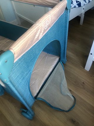 Culla da viaggio portatile con fasciatoio