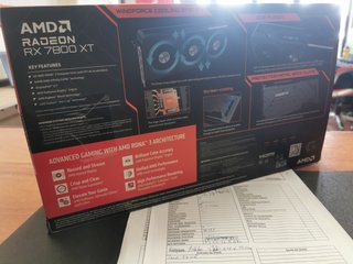 Gráfica AMD Radeon RX 7800 XT 16GB