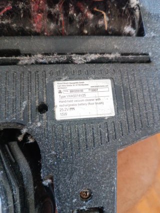 Aspiradora Bosch Athlet 25.2V Lithium-Ion