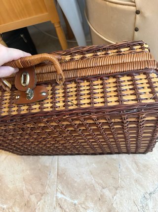 Cesta maletin para picnic
