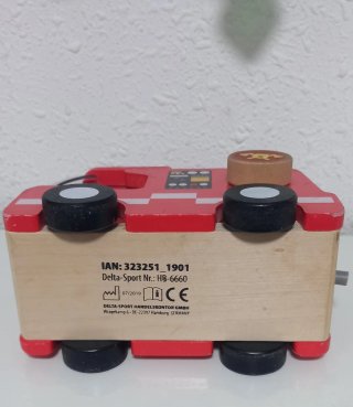 Camión de bomberos de madera. Made in Germany