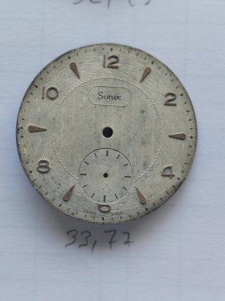 Lote 5 sfere di orologi vintage