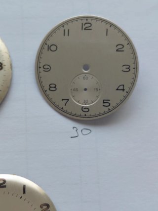 Lote 5 sfere di orologi vintage