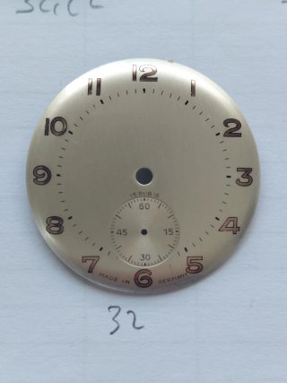 Lote 5 sfere di orologi vintage