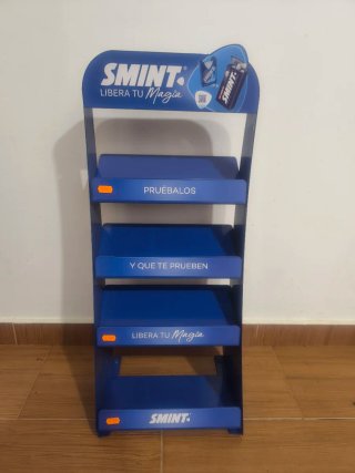 Expositor metálico SMINT chicles