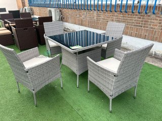 OFERTA NUEVA MESA MAS 4 SILLAS TERRAZA