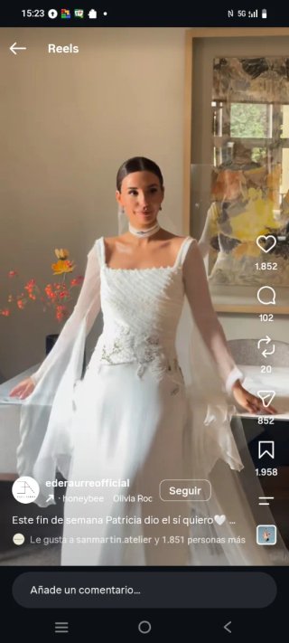 Vestidos de Novia Aire Barcelona T 38 627386317