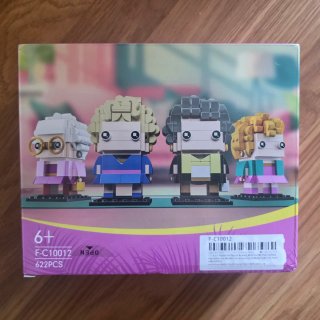 Figuras Las Chicas de Oro Bloques Lego