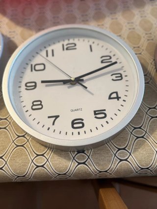 Reloj de Pared Quartz Blanco