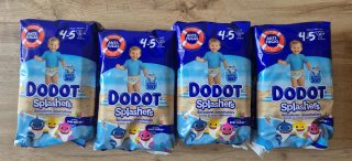 Dodot Splashers Talla 4 (9-15 kg) - 4 paquetes