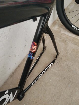 Cuadro bici fixie talla M