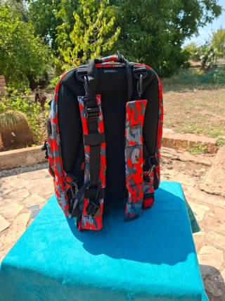 Zaino scuola/viaggio/camp.3in1-rotelle rimovibili