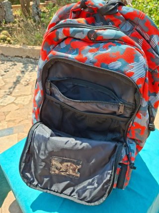 Zaino scuola/viaggio/camp.3in1-rotelle rimovibili