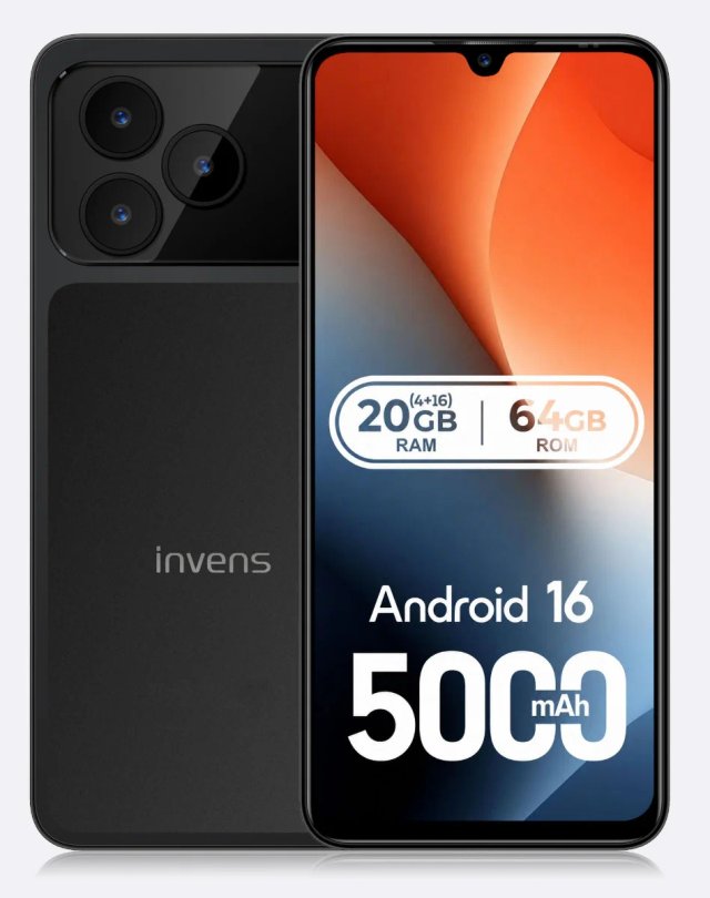 Smartphone Invens Negro 64GB