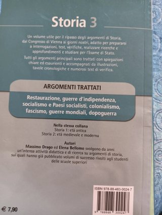 N.2 libri Letteratura italiana, Storia.