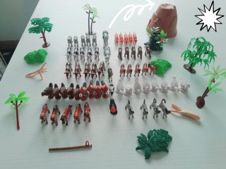 Lote jugetes animales de granja