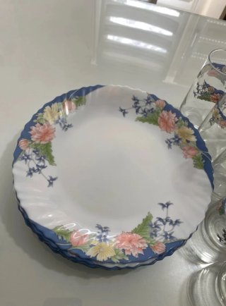 Vajilla Luminarc Florine Porcelana arcopal