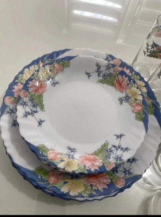 Vajilla Luminarc Florine Porcelana arcopal