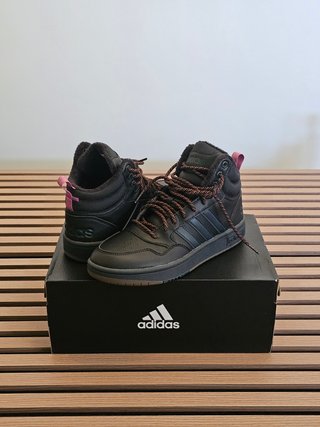 Adidas Hoops 3.0 Mid Wtr Botas Negras