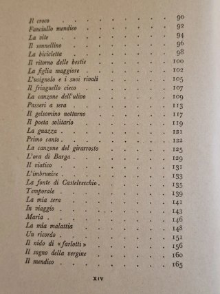 Giovanni Pascoli - canti di castelvecchio 1943