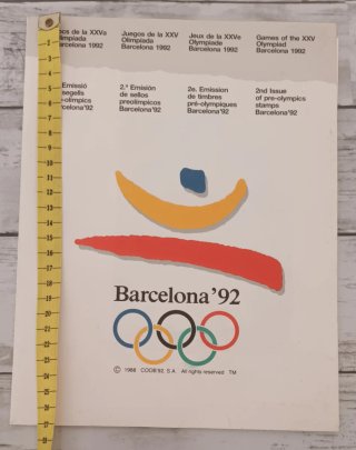 Sellos Barcelona '92 Preolímpicos 2ª Emisión