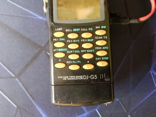 WALKIE ALINCO DJ-G5 TRANSCEPTOR PORTÁTIL BIBANDA