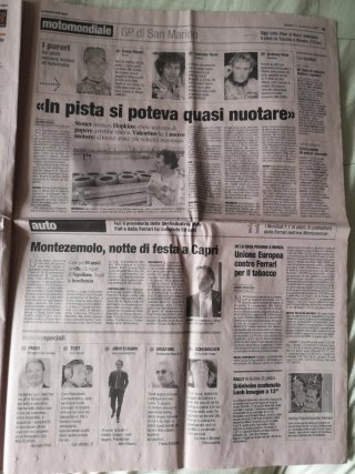 Giornale Gazzetta dello Sport del 1 Settembre 2007