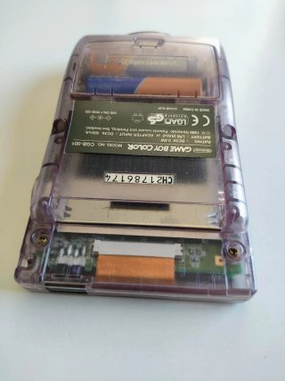Game Boy Color Transparente