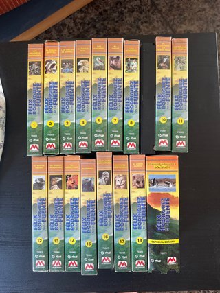 Colección Feliz Rodriguez de la Fuente en VHS