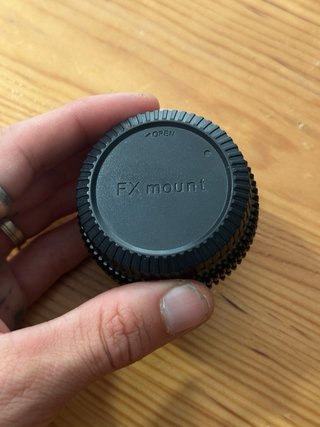 Retropia 32mm Fuji XF disposable lens “oreo”