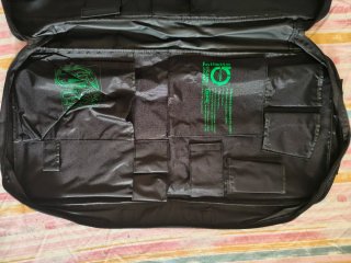 Borsa porta accessori nera