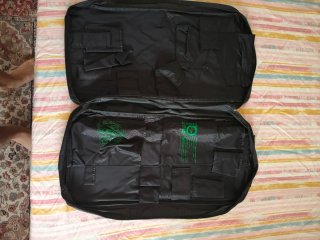 Borsa porta accessori nera