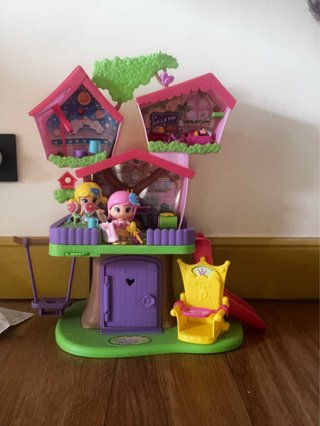 Casa Pin y Pon con figuras