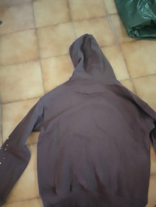 Felpa Sp5der marrone taglia S