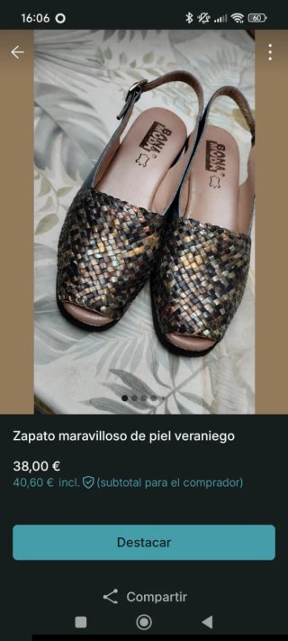 Zapatos Bona Moda Piel Mujer Talla 38