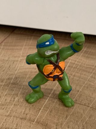 Figurita Tortuga Ninja Leonardo