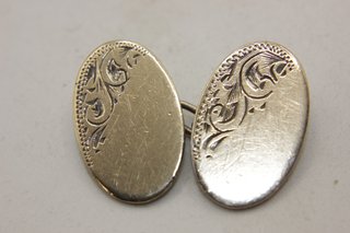 Antichi gemelli Inglesi oro 9ct su argento