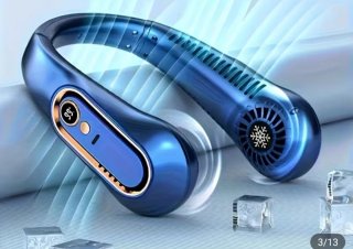 Ventilatore da collo portatile ricaricabile USB
