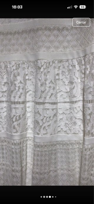 Vestido Ralph Lauren Blanco Talla 14